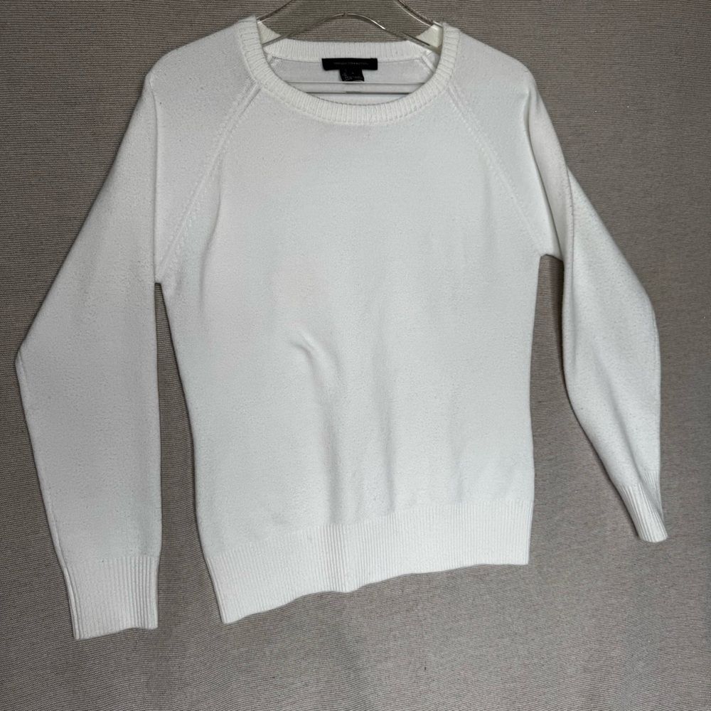 Classic White Women's Sweater. French Connection L